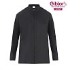 Σακάκι Σεφ Ascanio Tencel Slim Fit Μαύρο