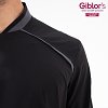 Αντιβακτηριακό Σακάκι Σεφ Lauro G-TECH PRO Slim Fit Μαύρο