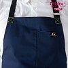 Unisex Ποδιά Barista Jersey One Size Μπλε 22P01H313-004