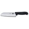 Μαχαίρι Santoku 17 εκ. με αυλακώσεις και λαβή Fibrox