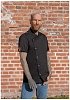 Σακάκι σεφ με κοντό μανίκι μαύρο συνθετικό Stage2