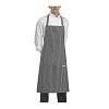 Unisex Ποδιά Chef Γκρι Ριγέ