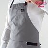 Unisex Ποδιά Barista Jersey One Size Γκρι 22P01H313-019