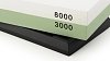 Διπλή πέτρα ακονίσματος με βάση 3000/8000 Grit