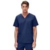 Μπλούζα Ιατρική Unisex Stretch με V Λαιμόκοψη & 4 Τσέπες Μπλε Μαρέν