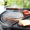 Ανοξείδωτη Πρέσα για Smash Burger BBQ με Λαβή από Ξύλο Καρυδιάς 16 εκ.