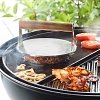 Ανοξείδωτη Πρέσα για Smash Burger BBQ με Λαβή από Ξύλο Καρυδιάς 16 εκ.