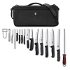 Folder Compact Set Σετ Επαγγελματικών Μαχαιριών & Εργαλείων 16 Τεμαχίων με Θήκη Μεταφοράς
