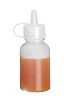 Μίνι Μπουκάλι Σάλτσας/Διακόσμησης 30ml Σετ 4 Τεμαχίων 3x8.5cm 30.42454