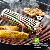 Deluxe BBQ Κυλινδρικό Καλάθι Ψησίματος Ανοξείδωτο 30.5cm