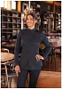 Avantgarde Γυναικείο Σακάκι Σεφ Μακρυμάνικο Μαύρο Slim Fit