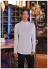 Avantgarde Γυναικείο Σακάκι Σεφ Μακρυμάνικο Γκρι Slim Fit