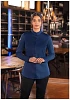 Avantgarde Γυναικείο Σακάκι Σεφ Μακρυμάνικο Μπλε Slim Fit