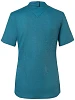 Avantgarde Γυναικείο Σακάκι Σεφ Κοντομάνικο Πετρόλ Slim Fit