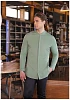 Avantgarde Σακάκι Σεφ Μακρυμάνικο Πράσινο Παστέλ Slim Fit