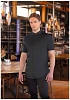 Avantgarde Σακάκι Σεφ Κοντομάνικο Μαύρο Slim Fit