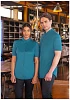 Avantgarde Σακάκι Σεφ Κοντομάνικο Πετρόλ Slim Fit