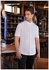 Avantgarde Σακάκι Σεφ Κοντομάνικο Λευκό Slim Fit