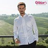 Σακάκι Σεφ Ascanio Tencel Slim Fit Λευκό 25P08G422