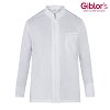 Σακάκι Σεφ Ascanio Tencel Slim Fit Λευκό 25P08G422