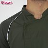 Σακάκι Σεφ Javier Χακί Slim Fit - Ultralight Microfiber Dry&Clean 25P08G430