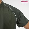 Σακάκι Σεφ Javier Χακί Slim Fit - Ultralight Microfiber Dry&Clean 25P08G430