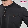 Σακάκι Σεφ Sergio Slim Fit Μαύρο - Τεχνολογία Sorona®