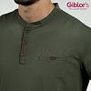 Σακάκι Σεφ Sergio Slim Fit Χακί - Τεχνολογία Sorona®