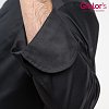 Σακάκι Σεφ Dimitri Μαύρο Slim Fit - Ελαστικό Satin