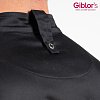Σακάκι Σεφ Dimitri Μαύρο Slim Fit - Ελαστικό Satin