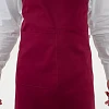 Ποδιά Unisex Mykonos Μπορντό - Gabardine