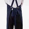 Ποδιά Unisex Mykonos Μπλε - Gabardine