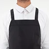 Ποδιά Unisex Mykonos Μαύρη - Gabardine