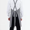 Ποδιά Unisex Mykonos Γκρι - Gabardine