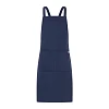 Ποδιά Unisex Mykonos Μπλε - Gabardine