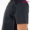Σακάκι Σεφ Omar Μαύρο Slim Fit - Ανθεκτικό Polycotton