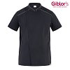 Σακάκι Σεφ Omar Μαύρο Slim Fit - Ανθεκτικό Polycotton
